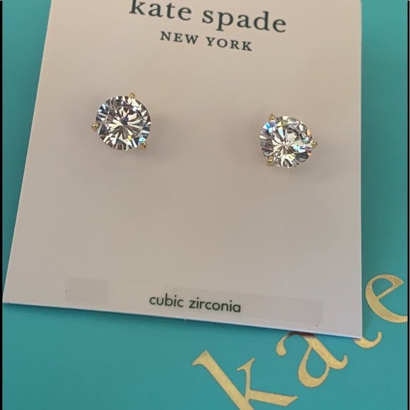 Kate Spade! Solitaire Stud Earrings